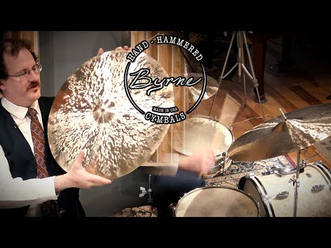 BYRNE Hand-Hammered Cymbals - January 2023 Stock