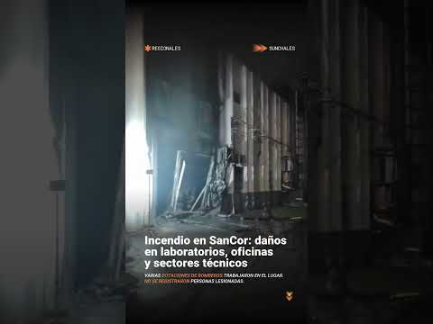 🔥Un incendio se registró durante la tarde de este domingo en la planta de SanCor CUL de Sunchales,…