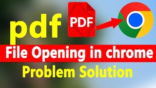 How to fix pdf file opening chrome instead of adobe reader #safi360