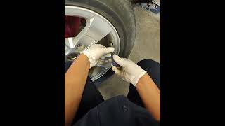 Walmart Auto Care Center  tire change POV