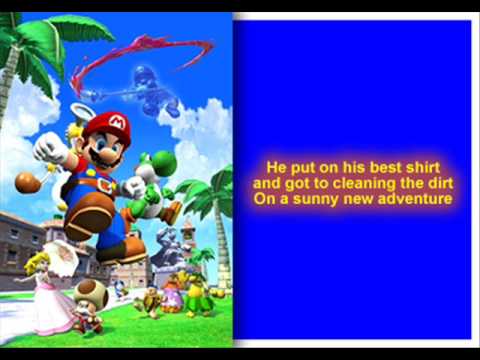 Super Mario Sunshine Ricco Harbor [With Lyrics] - "Sunny Adventure"