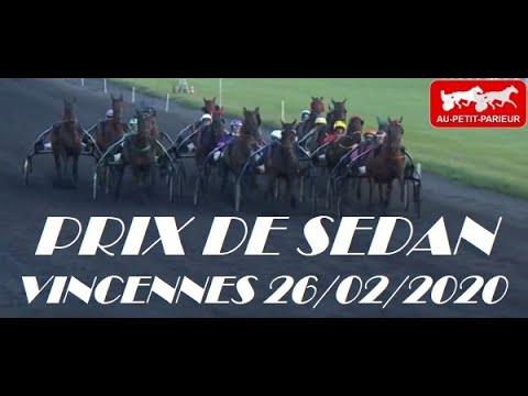 PRIX DE SEDAN MERCREDI 26 FEVRIER A VINCENNES. PRONOSTIC TIERCE QUINTE PMU DU JOUR EN 5 CHEVAUX.