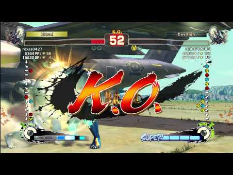 SSF4 AE [Seth] roxas0427 vs HIROPON309 [Seth]