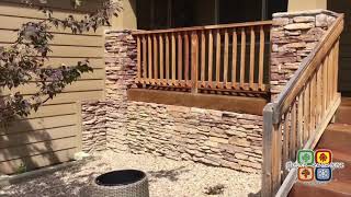 Before & After Residential Exterior Stain