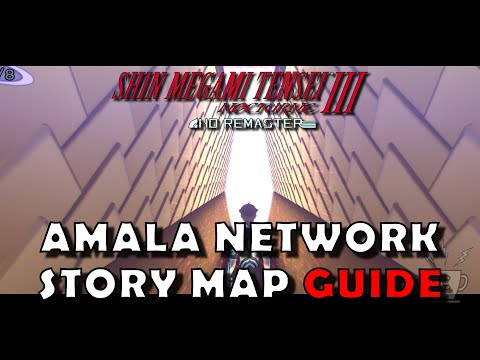 [No Spoilers] Amala Network Story Map Guide | Shin Megami Tensei 3 HD Remaster