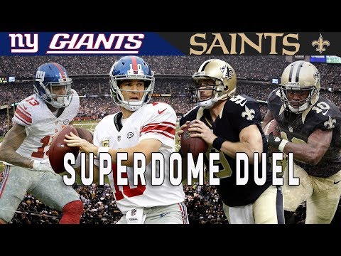 "The Superdome Duel" (Giants vs. Saints, 2015) | NFL Vault Highlights