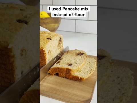 Banana Bread with Pancake Mix? Yes Please! #recipe  #banana #homemade