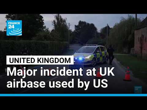 Major incident at UK airbase used by US