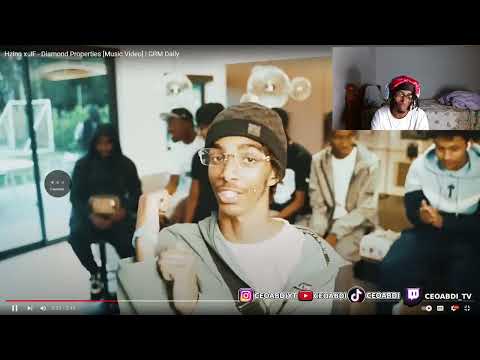 HE'S THE TUFFEST SOMALI RAPPER OUT RN!! Hzino x JF - Diamond Properties REACTION!#somali #viral #uk
