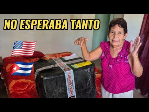 Recibo súper paquete de EEUU con cosas para toda la familia.