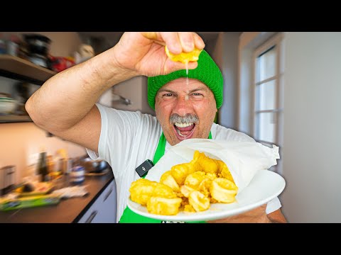 SO macht man Calamari fritti in NAPOLI!