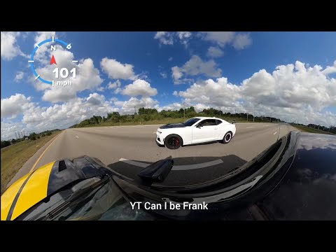 Camaro ZL1 Headers E30 vs S197 5.0 Mustang Bolt-ons E85 150 Shot Nitrous Both Manual
