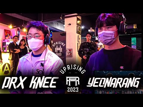 DRX KNEE (Steve/Marduk) vs YEONARANG (Hwoarang) Uprising 2023 Tekken 7