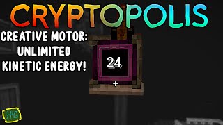 (#29) CREATIVE MOTOR! Cleaning Up My Create Machines (Cryptopolis - Minecraft 1.19.2)