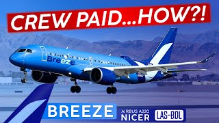 America's (Successful) Odd Ball Airline · BREEZE AIRWAYS A220 "Nicer" 🇺🇸 Las Vegas to Hartford