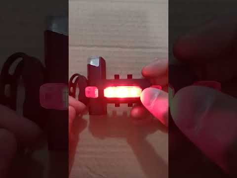 Комплект велосипедний ліхтар, вело фара передня та задня на акумуляторах із кріпленням - фото 1 - id-p2232443247