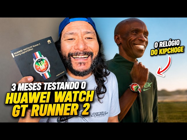 Testei por 3 meses o HUAWEI GT Runner 2, MAS....