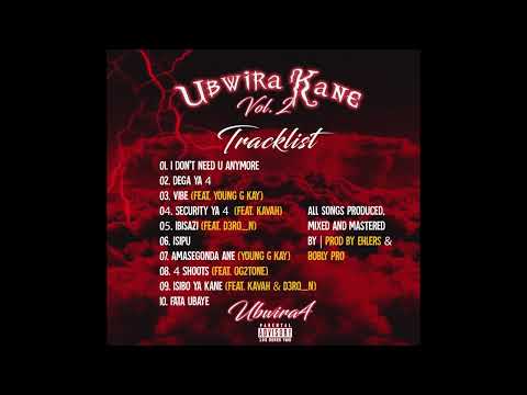 Amasegonda ane - Ubwira 4 ft Young G kay (Official Audio)