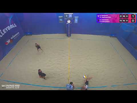 22:45 B. Moldovan /M. Zapliusvichka - O. Fedorenko/V.Kostromtsov 29.08.2022|Winners Beach Volleyball