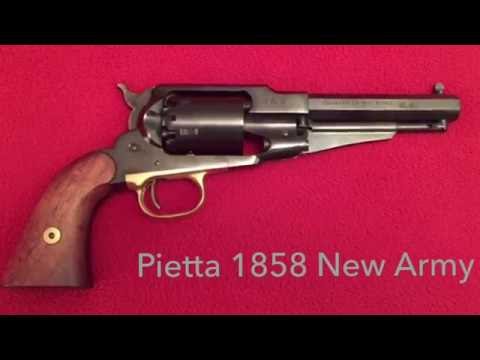 Pietta 1858 Remington .44 Cap \u0026 Ball \u0026 .45 ACP Combo - Shooting Review of This Awesome Revolver