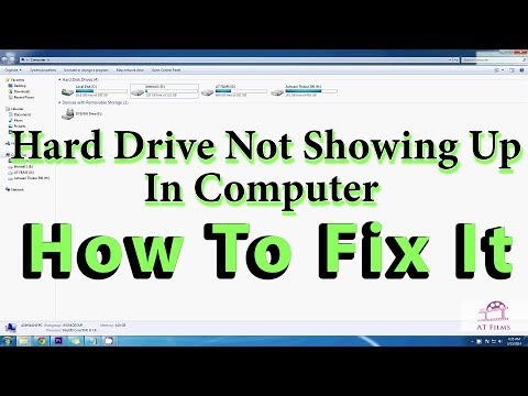 Hard Drive Not Showing Up In Computer | How To Fix It (For all Windows Versions)