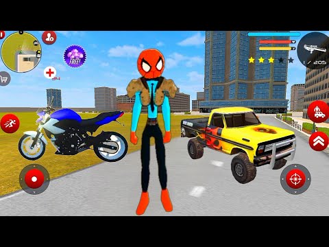 Spider Hero vs Green Stickman In Open City #1 - Cars Driving Simulator - Android Gameplay