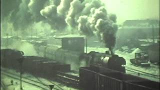 preview picture of video 'Saalfeld Steam - Dampfloks Saalfeld/Saale - November 1980'