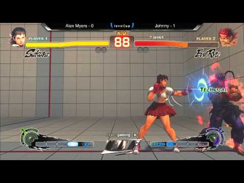 SSF4AE Alex Myers vs Johnny - WNF New Years Edition