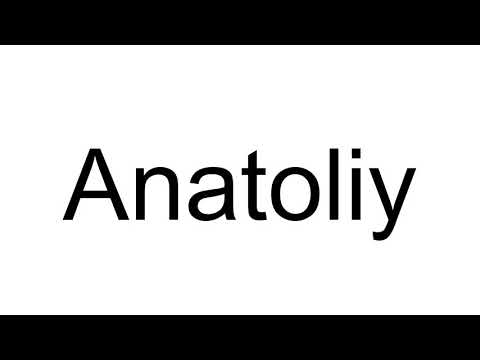 How to Pronounce Anatoliy ( Ukrainian )