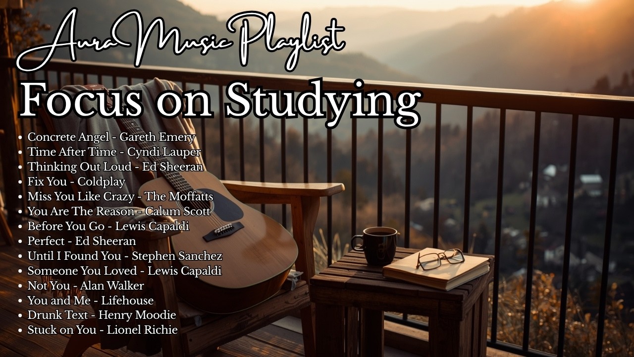 Calming Aura Acoustic Music Playlist for Morning Studying - Top Song Spotify 2026