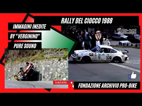 Rally del Ciocco 1988 Campionato Italiano Rally