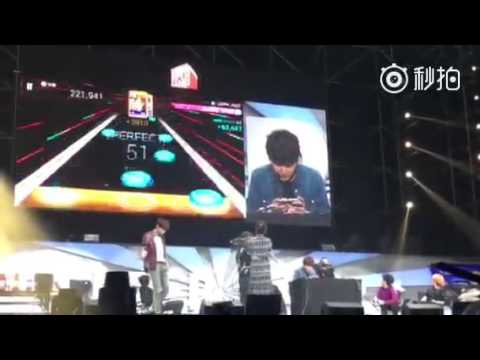 Super Camp in Beijing [160227] - Kyuhyun playing SM Superstar