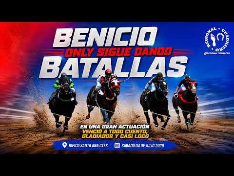 BENICIO ONLY-Clasico Velocidad- Hipico Santa Ana Ctes- Sabado 04 de Julio 2026