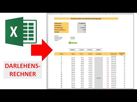 Loan calculator with ongoing special repayment | Excel template | Excelpedia