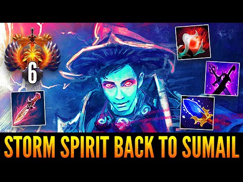 Storm Spirit Is Back To SUMAIL - Hard Training For Team Nigma Galaxy - Dota 2 Highlights