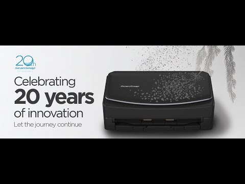 Celebrating 20 years of ScanSnap