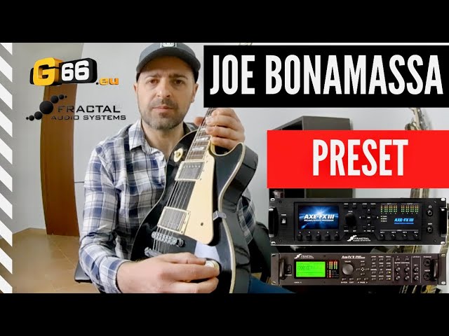 הגיית וידאו של Joe Bonamassa בשנת אנגלית