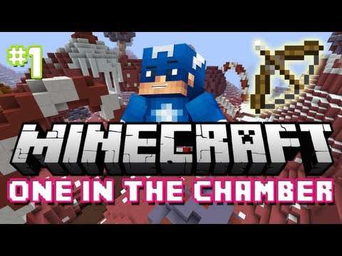 Minecraft: One In The Chamber 1 Minigame w/ Poonchee