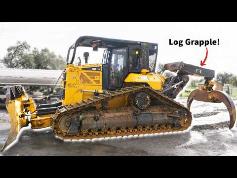 What Happens When You Combine a Cat D6 and Skidder?