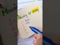 Do You Know Meaning Of SORRY Art Short Love