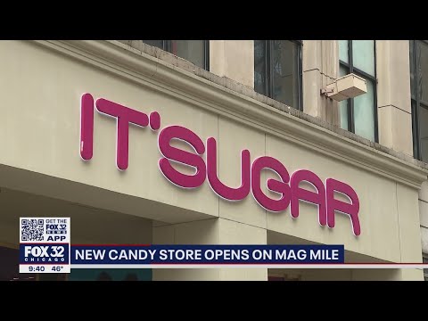 New candy store opens on Chicago's Mag Mile