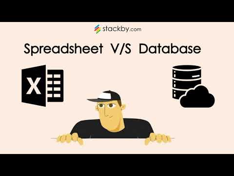 Spreadsheets vs Databases | How databases work?