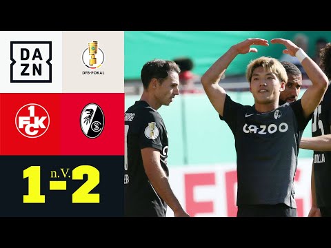 Ritter-Tor aus 49 m! Doan erlöst Streich spät: Kaiserslautern - Freiburg 1:2 n.V. | DFB-Pokal | DAZN