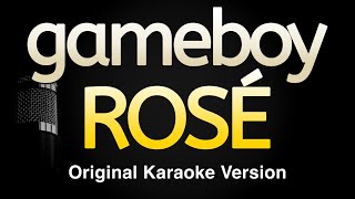 Download lagu gameboy - ROSÉ (Karaoke Songs With Lyrics - Original Key) mp3 Download lagu gameboy - ROSÉ (Karaoke Songs With Lyrics - Original Key) mp3