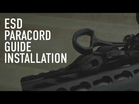 ESD Paracord Guide Installation
