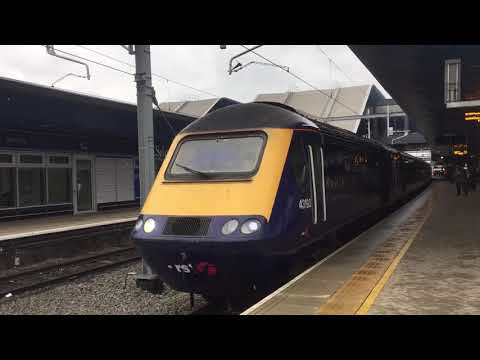 GWR 43193 and 43170 depart Reading (sometime during 2018)