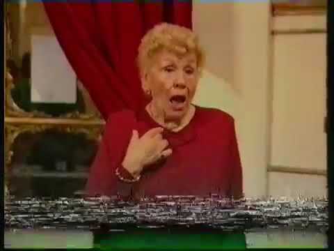 Fedora Barbieri su come si deve cantare