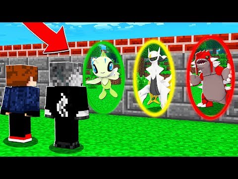 PASSE PELO PORTAL REDONDO DE POKEMON LENDARIO E CAPTURE - MINECRAFT PIXELMON MOD