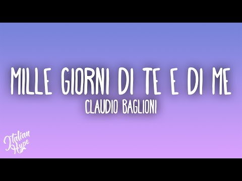 Mille Giorni Di Te E Di Me cover