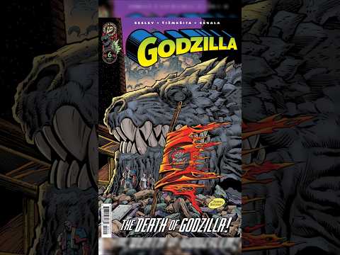 The DEATH of GODZILLA is HERE!!! #godzilla #comics #shorts
